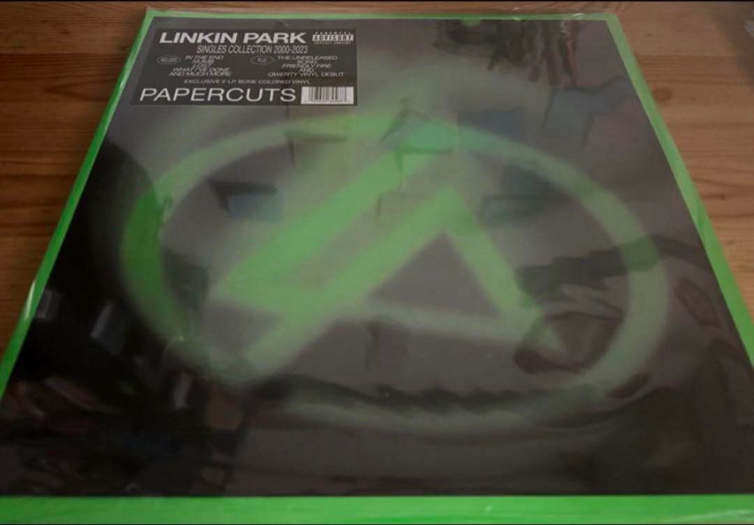 邦楽 Linkin Park Papercuts Bone Color Vinyl