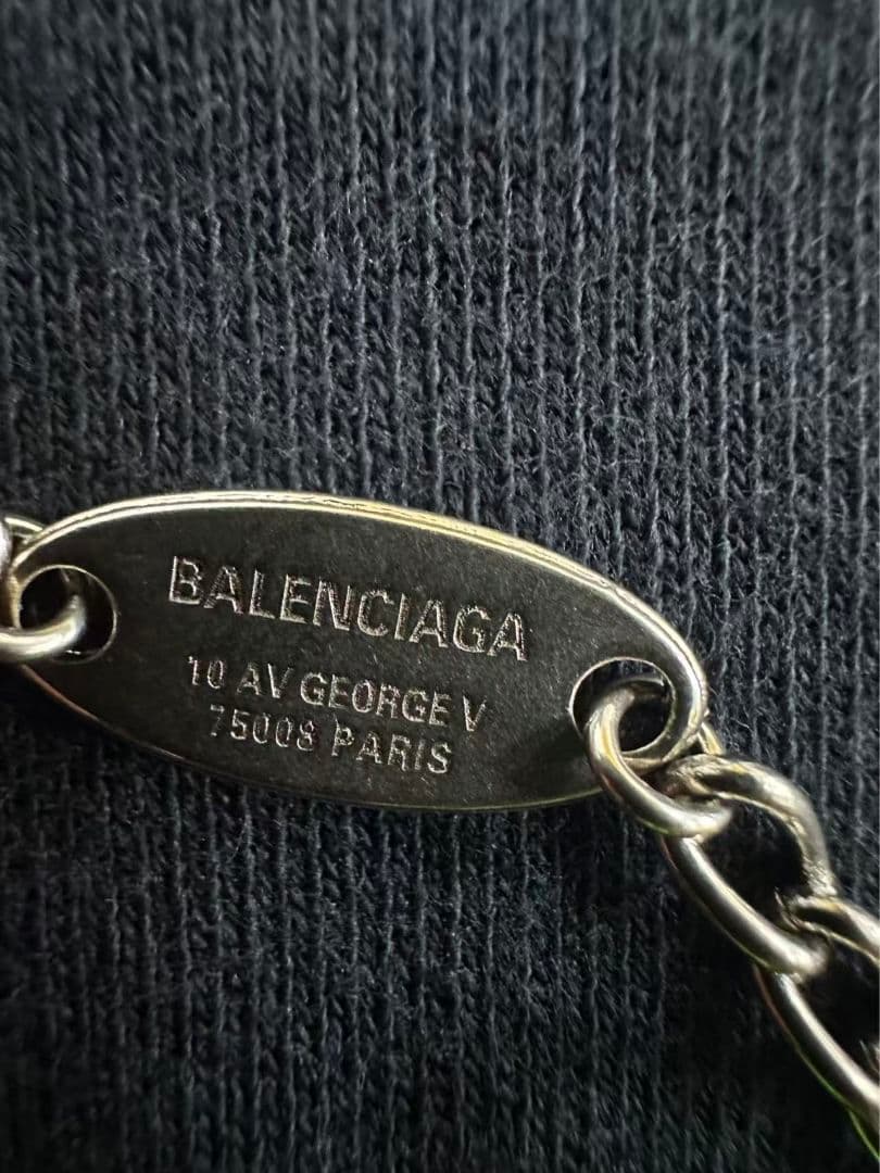 BALENCIAGA チェーンネックレス クローバー