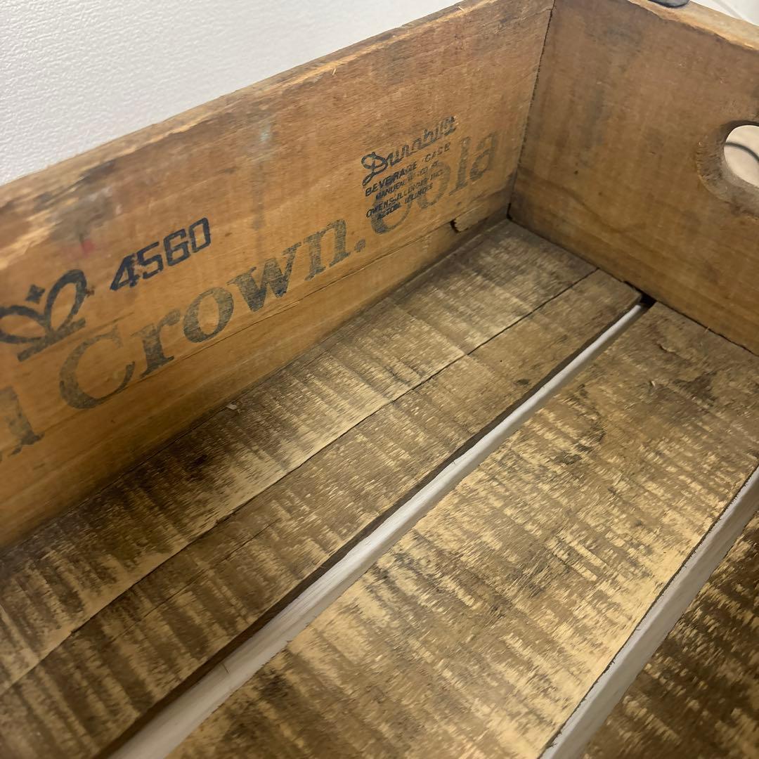 Oliiiveさん専用　 Crown cola ヴィンテージ木箱