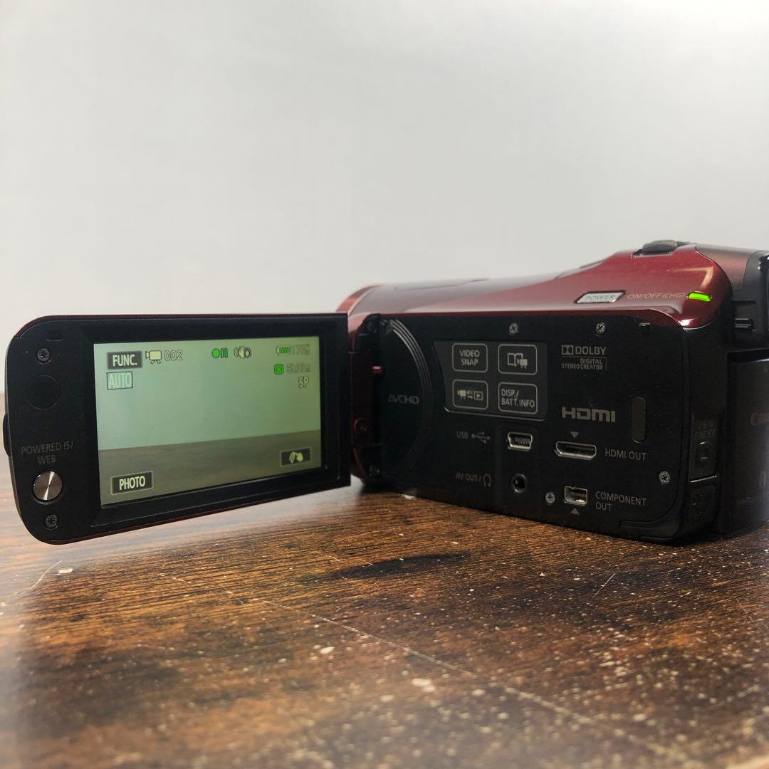 動作確認済 Canon iVIS HF M41 レッド