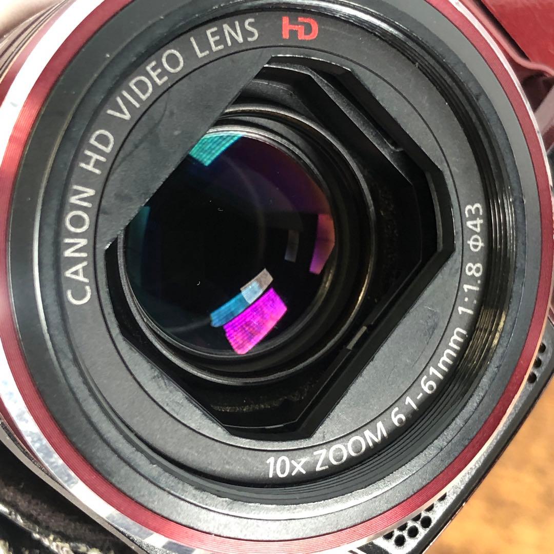 動作確認済 Canon iVIS HF M41 レッド