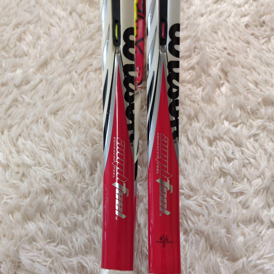 Wilson Steam 100 295g テニスラケット 2本セット