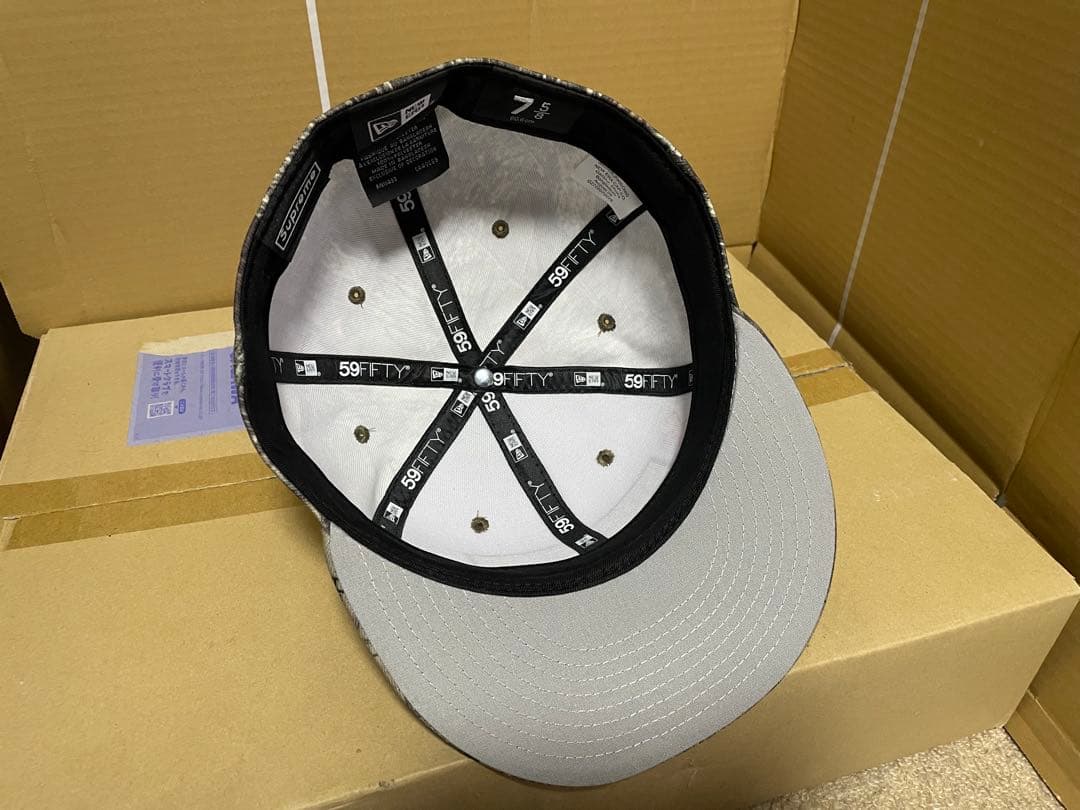 シュプリーム ニューエラ リアルツリーカモ 7 5/8 supreme