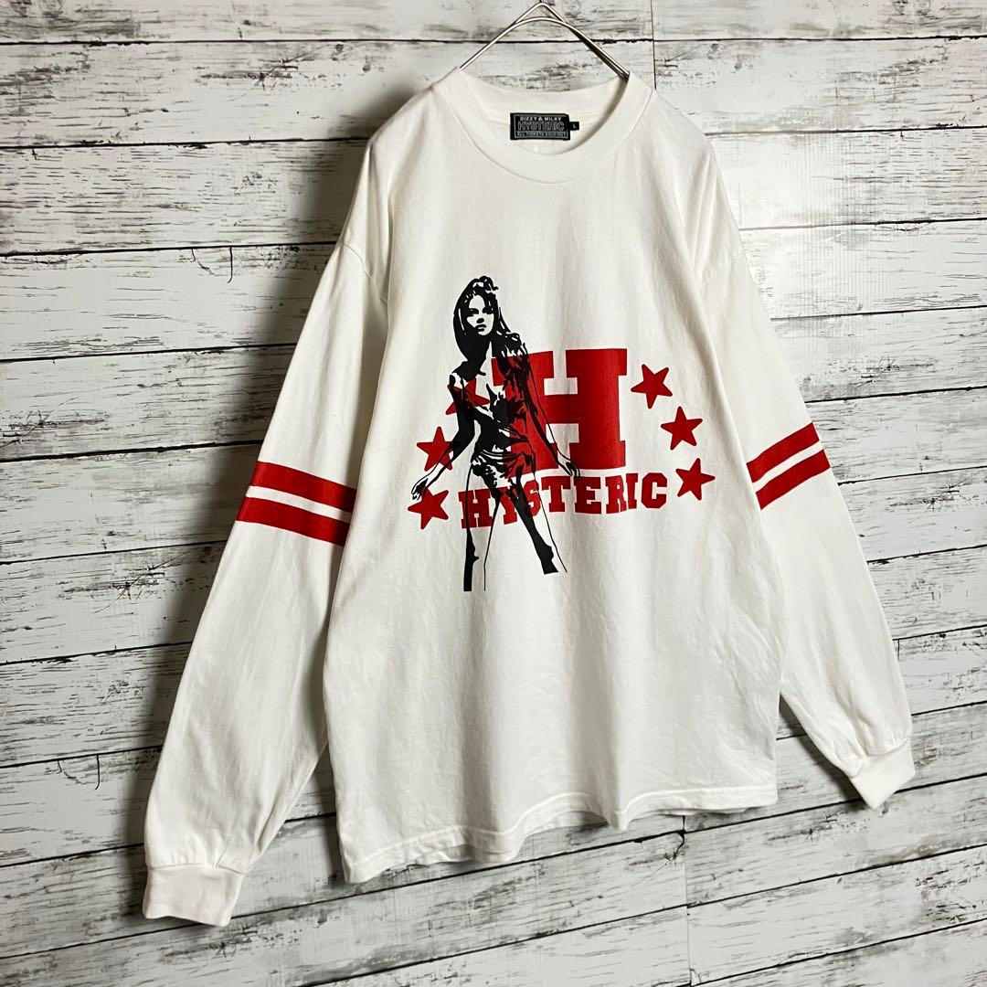 【希少モデル】ヒステリックグラマー ヒスガール ボーダー ロンT 長袖Tシャツ