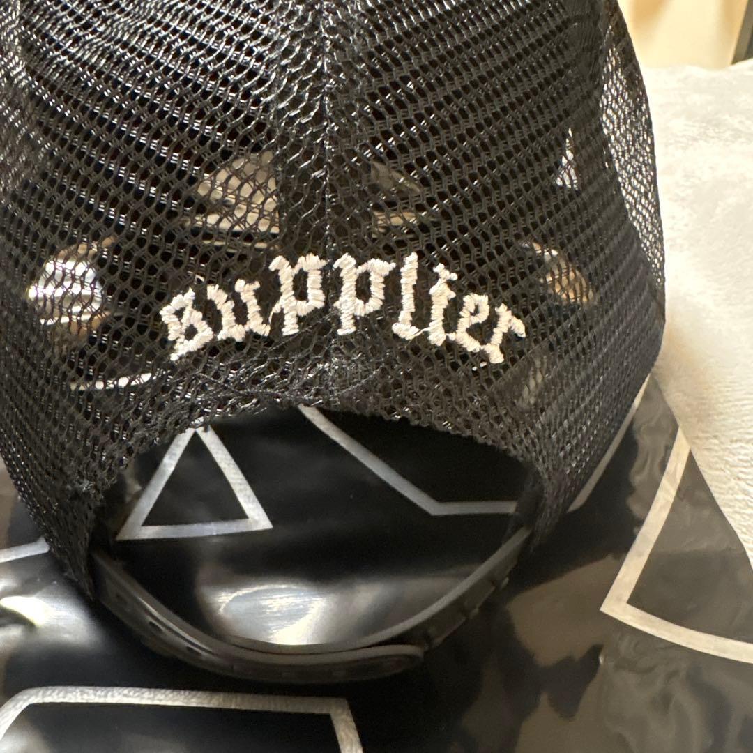 SUPPLIER キャップ　ブラック