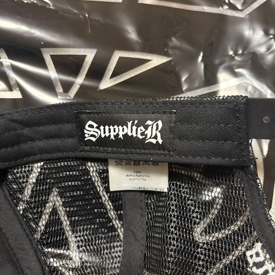 SUPPLIER キャップ　ブラック