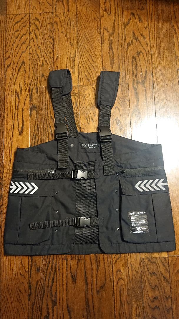 2025 EVILACT TACTICAL VEST 黒
