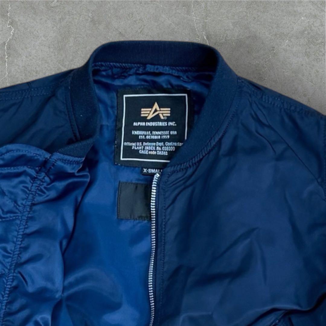 美品ALPHA INDUSTRIES MA-1 フライトジャケット XS