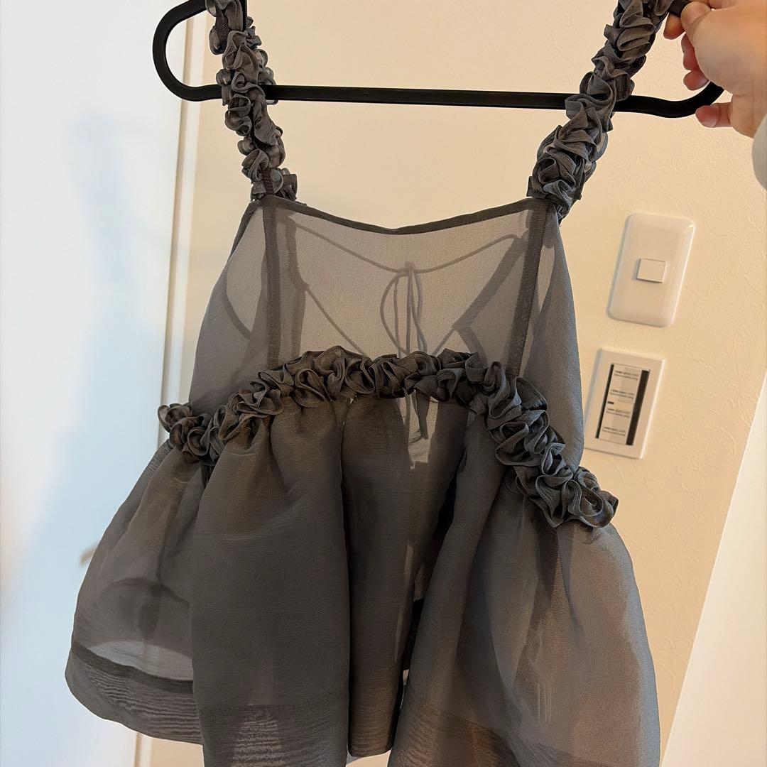 【正規品タグ有】Bibiy. CHLOE PEPURAMU BUSTIER