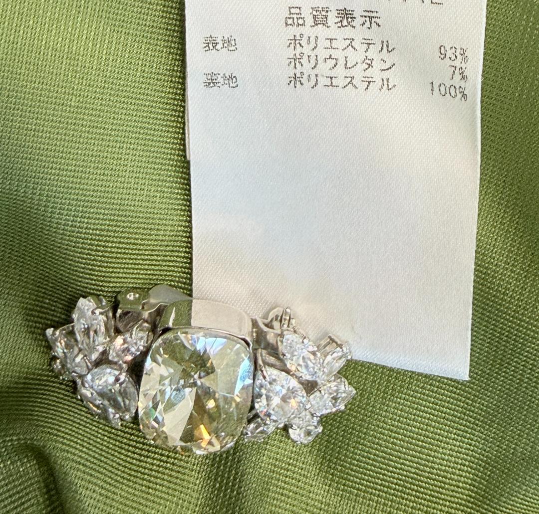 たか★FOXEY /フォクシー ドレス 38 ウォータープルーフストレッチ