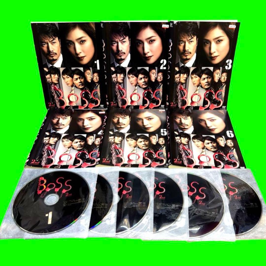 BOSS DVD 全6巻+2nd SEASON DVD 全6巻 合計12巻