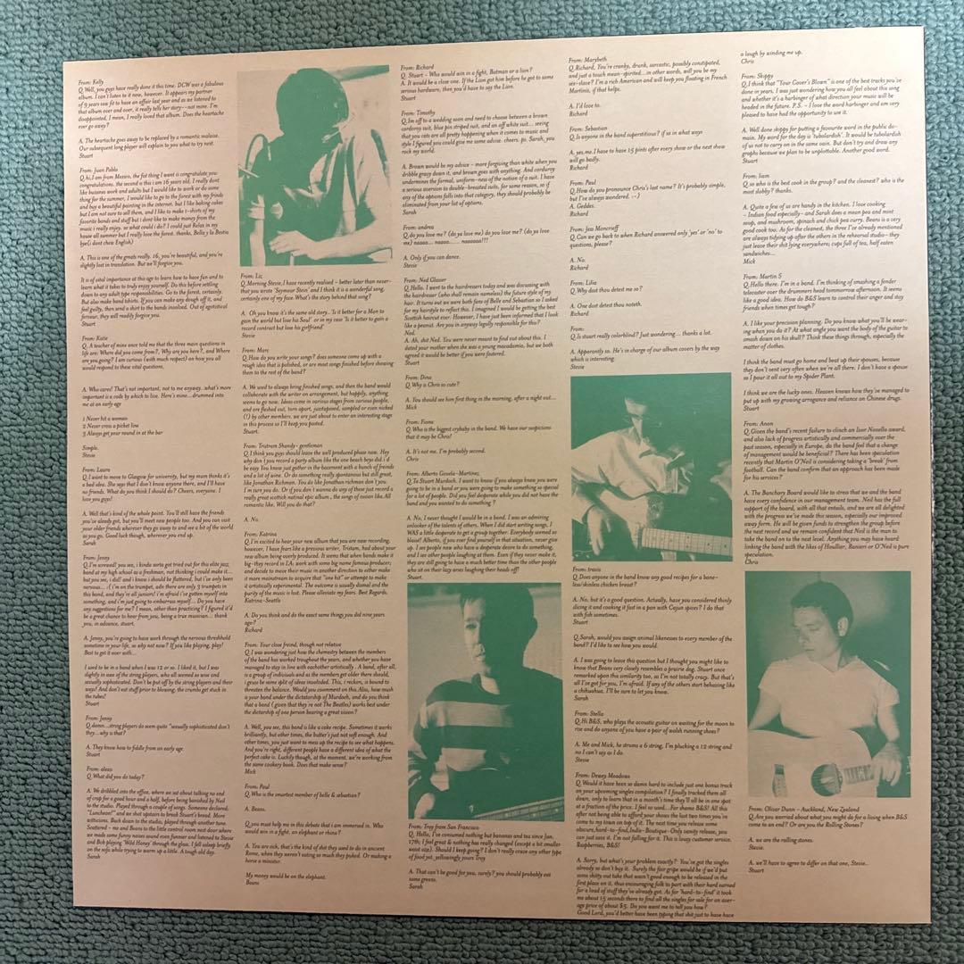 Belle and Sebastian LP アナログ レコード ベルセバ