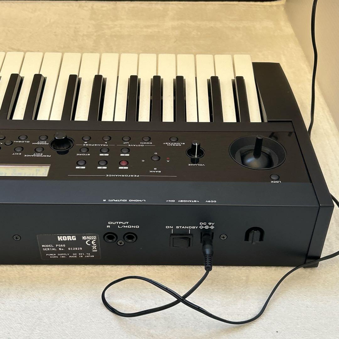 KORG PS60 61鍵盤 パフォーマンスシンセサイザー ケース付 コルグ