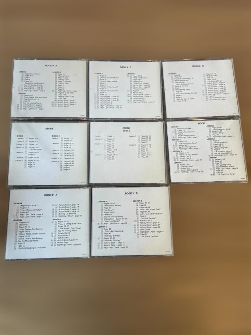 DWE ディズニー英語システム Basic ABC's+ CD 36枚フルセット