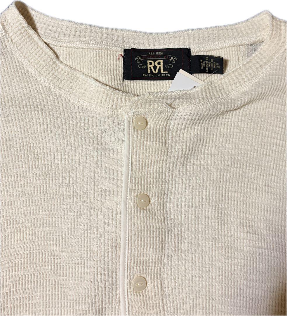 【新品】RRL ヘンリーネック　サーマル　 XL ダブルアールエル　ワッフル