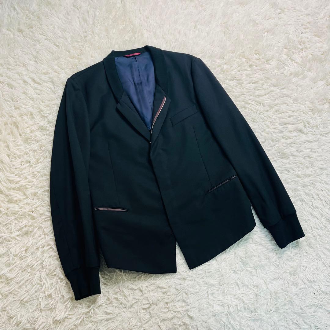 ジャケット・アウター Paul Smith zip-up Jacket Blouson Black L