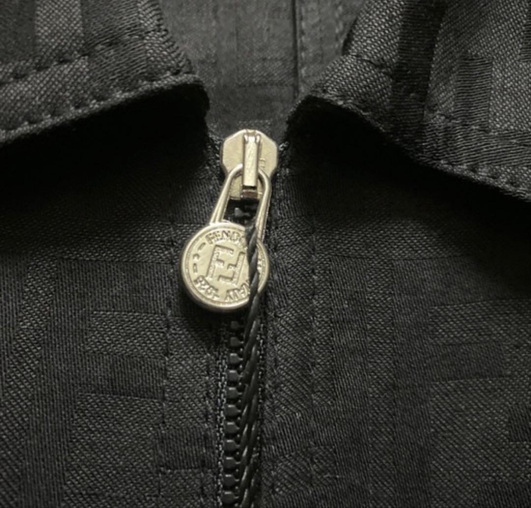 【新品】FENDI vintage スイングトップ　ジップジャケット　ズッカ柄