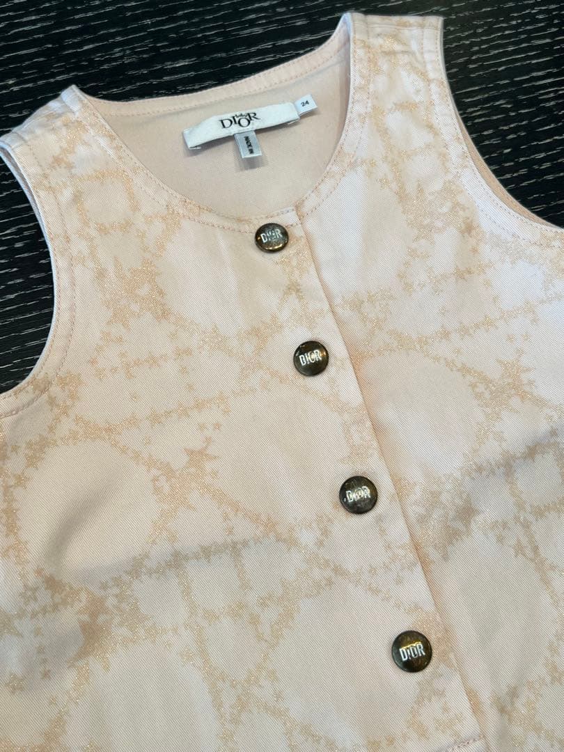 DK　babyDior ワンピース2枚＋帽子セット