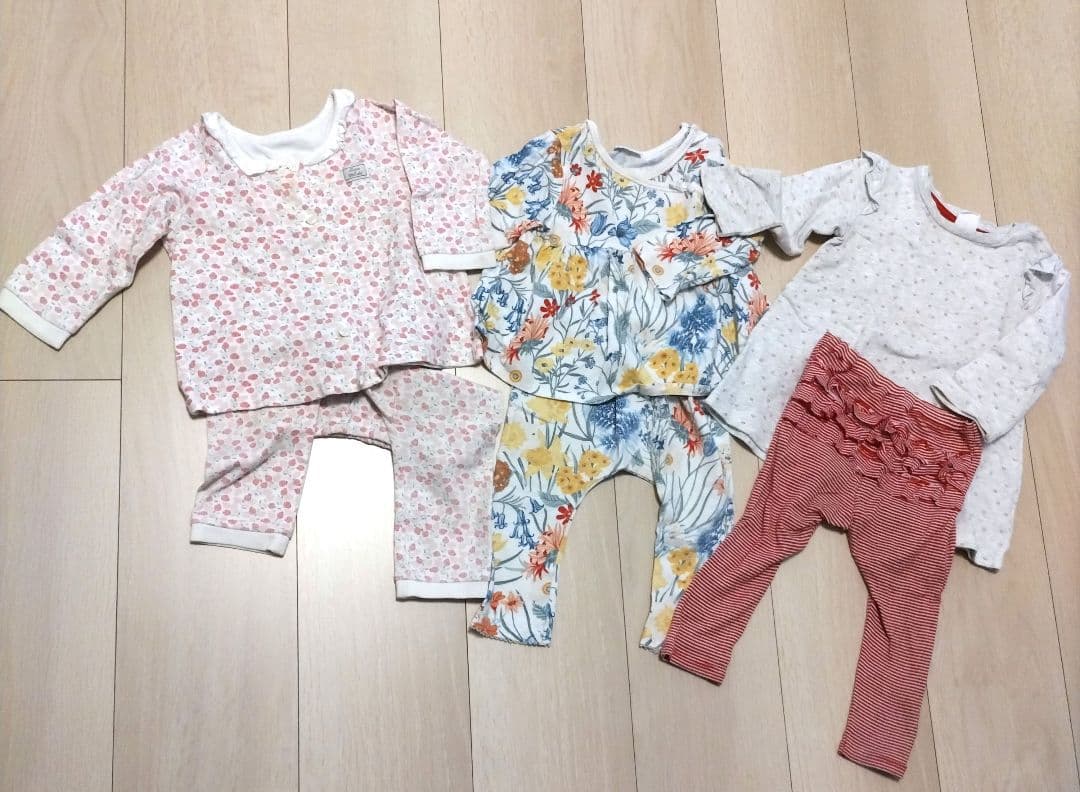 ベビー服 女の子 70cm　秋冬 まとめ売り ネクスト 　プチバトー