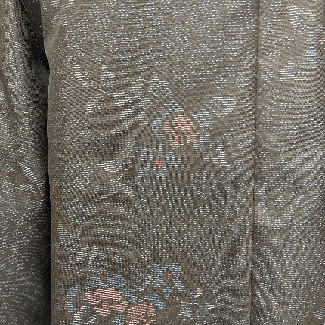 着物リメイク　大島紬　ショールカラージャケット　L〜XXL