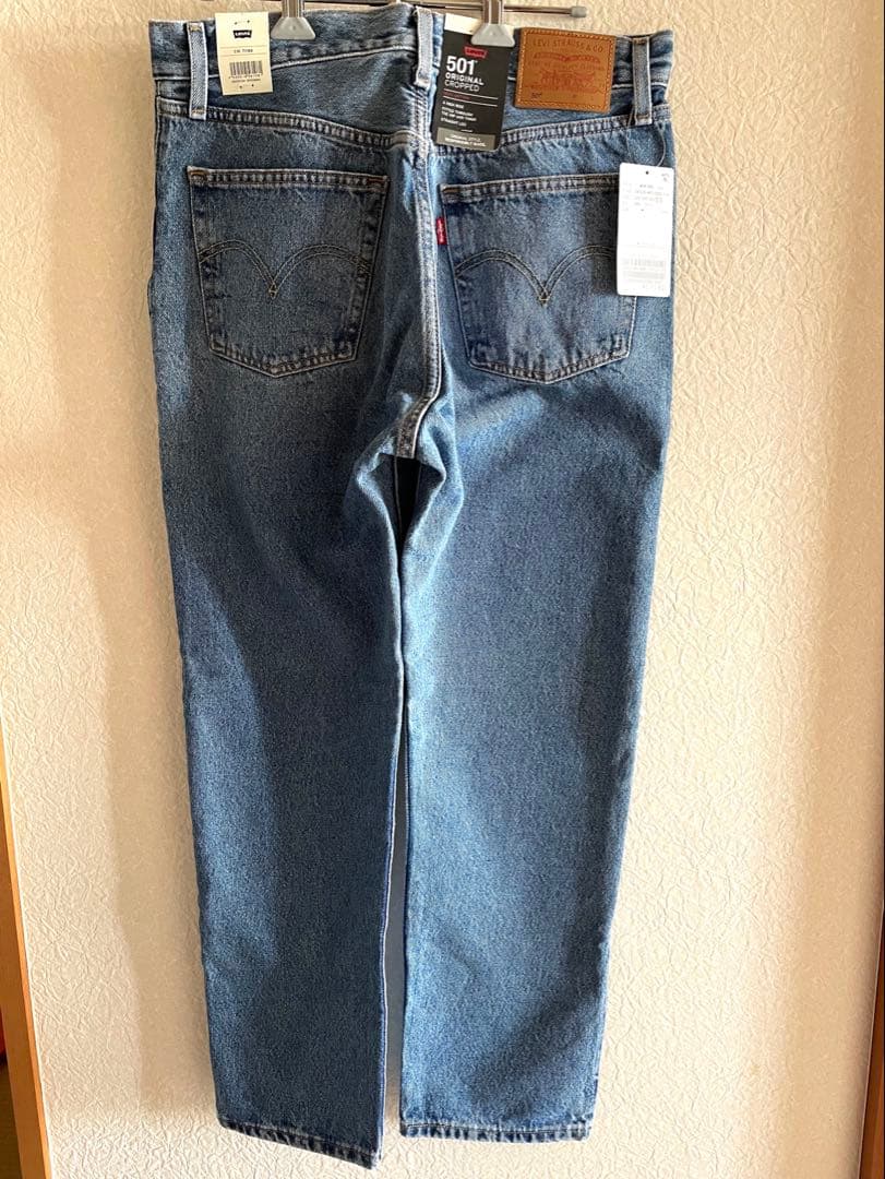 Levi's 501 クロップド　デニムパンツ　JSレリューム　新品未使用