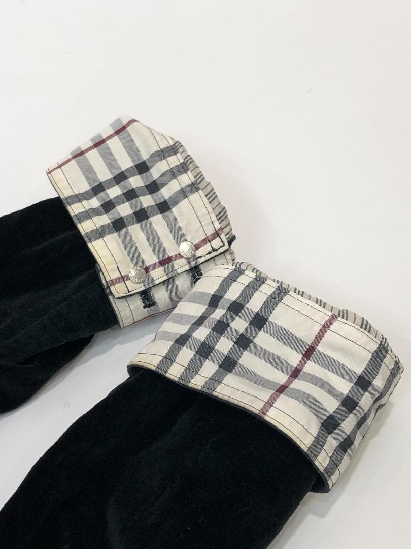 BURBERRY BLACK LABEL シャドーベロア ジャケット L