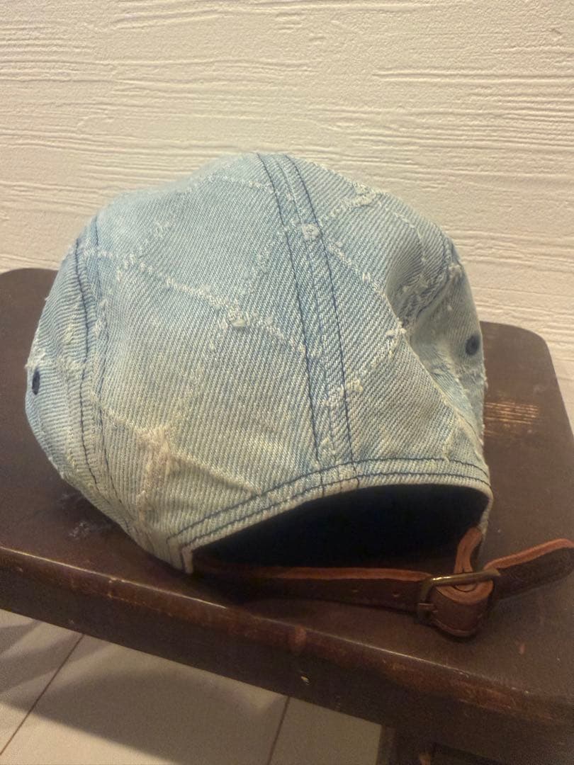 帽子 SupremePunched DenimCampCapWashed Indigo