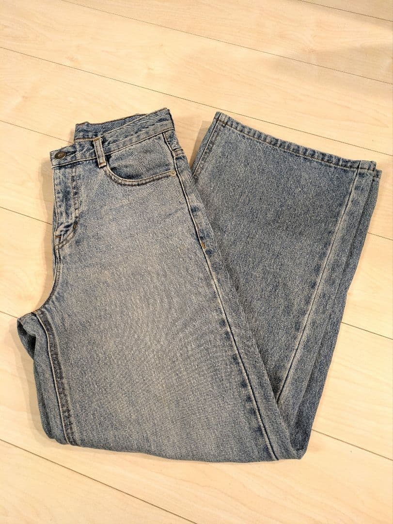 値下げ　美品Deuxieme Classe Loose Jeans ブルーC34