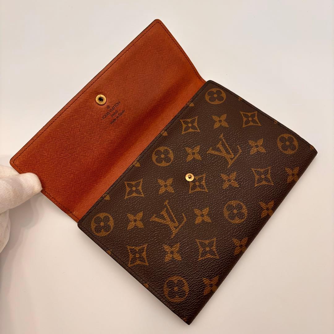 ✨ルイヴィトン✨モノグラム✨ポシェット パスポール 三つ折り財布