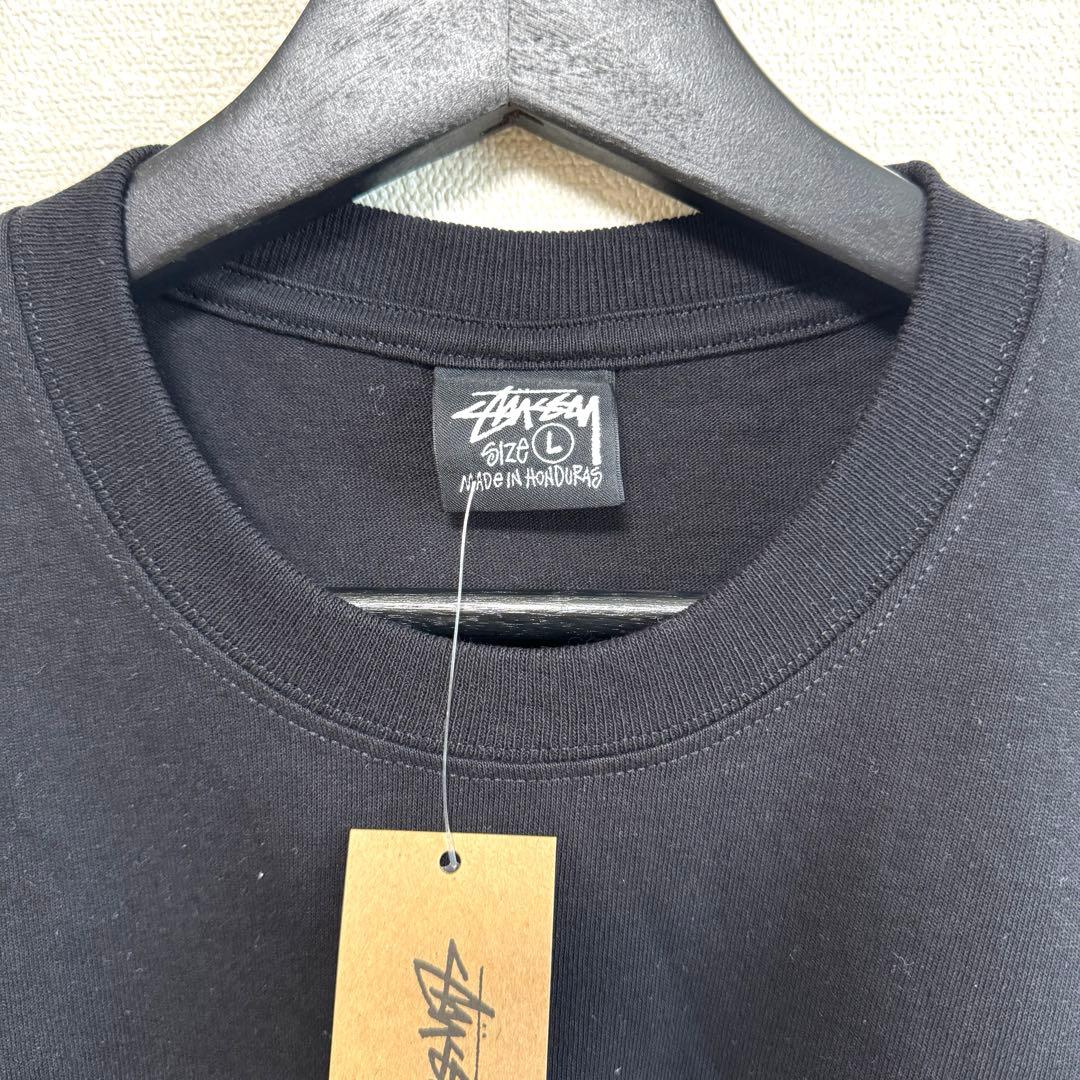 STUSSY ホノルル限定 ロゴTシャツ ブラック Lサイズ ハワイ