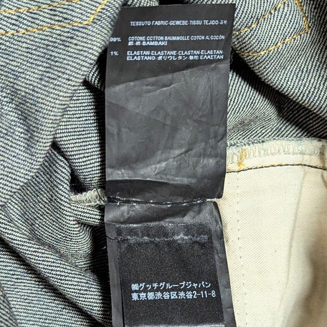 美品◎SAINTLAURENT エディ期 D01 スキニーデニム インディゴ M