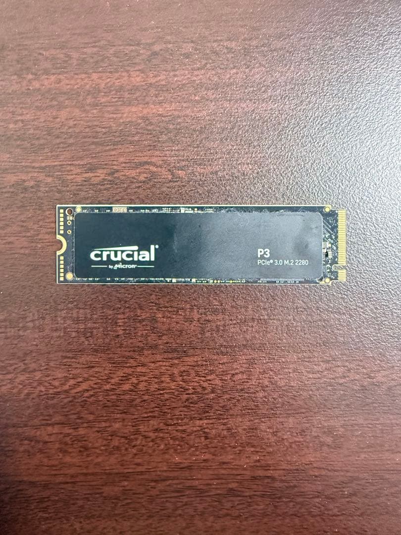 内蔵型SSD crucial M.2 SSD P3 1000GB