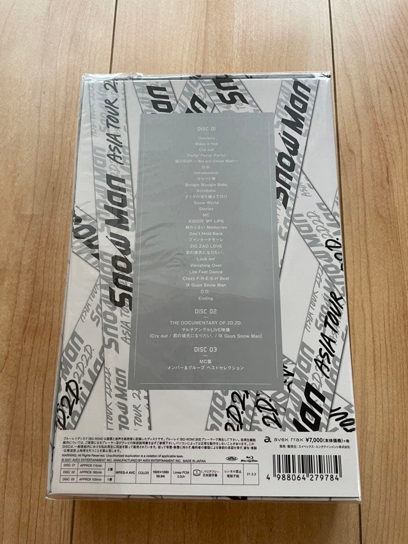  Man ASIA TOUR 2D.2D. 初回盤 Blu-ray