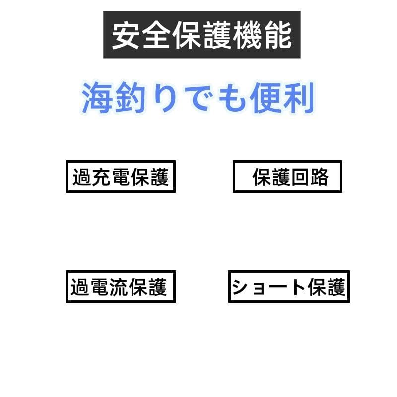 電動リール用リチウムバッテリー 14.8V 赤3500mAh ダイワ＆シマノ対応