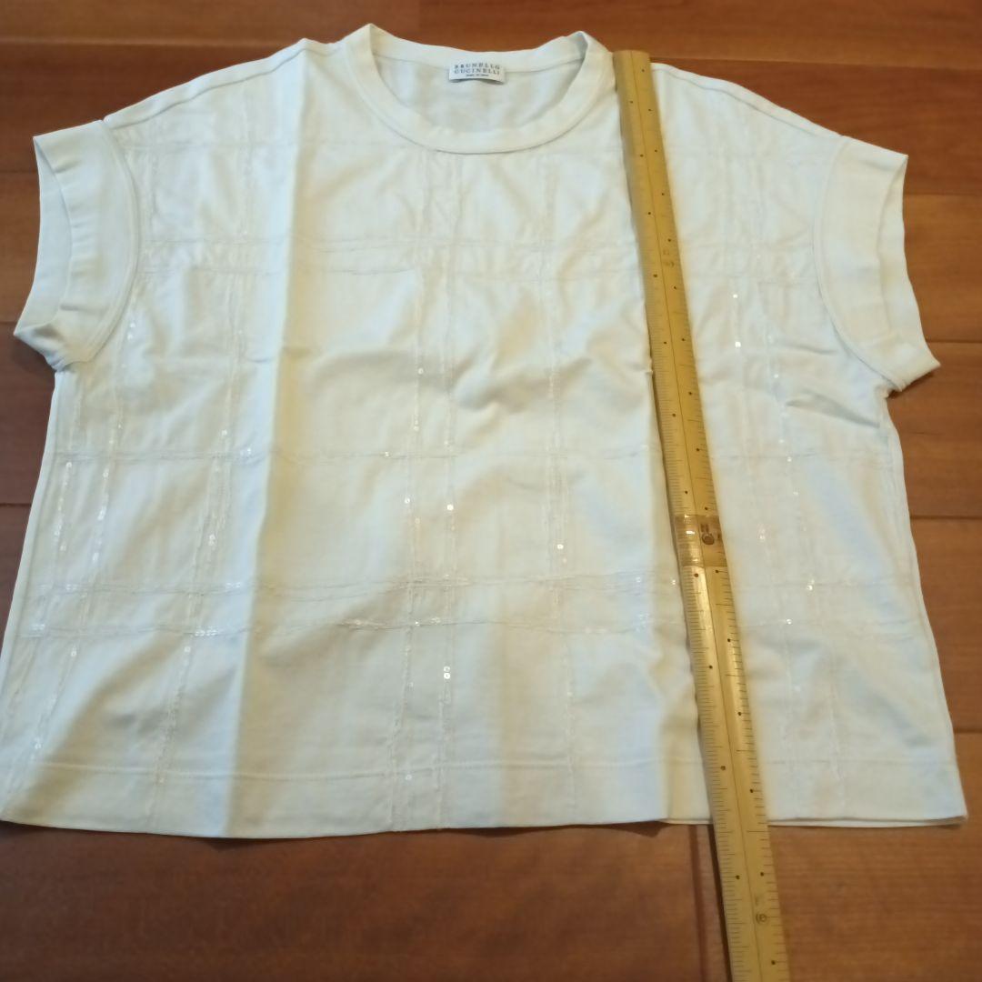 BRUNELLO CUCINELLI クリーム 半袖Tシャツ