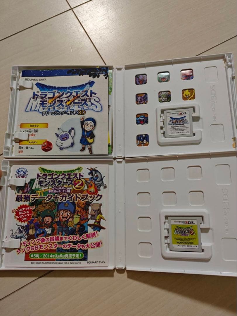 ドラゴンクエスト　モンスターズ　2 3 プロフェッショナル　ゲームソフト　3DS