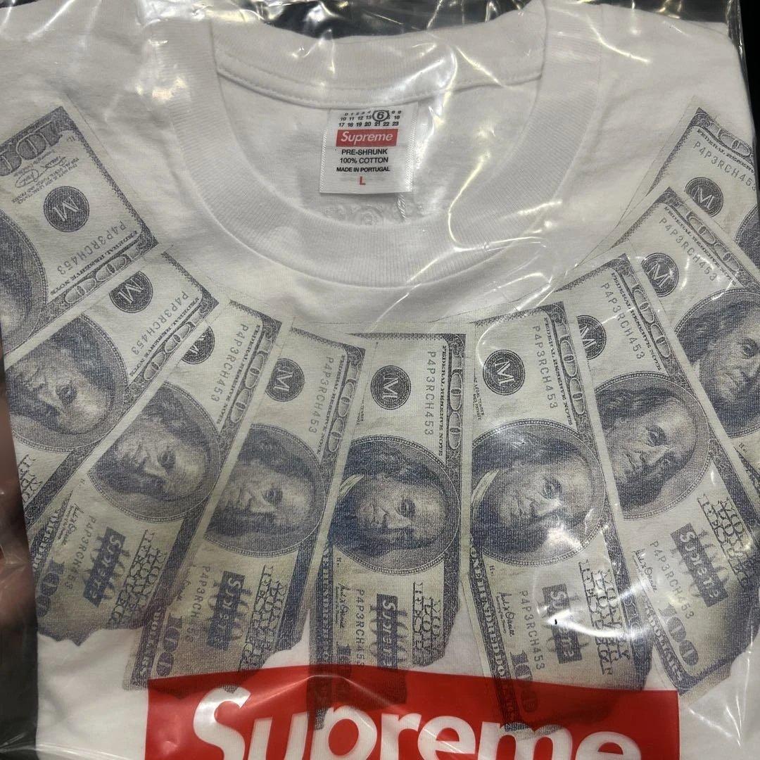 Supreme MM6 Maison Margiela Money Tシャツ L