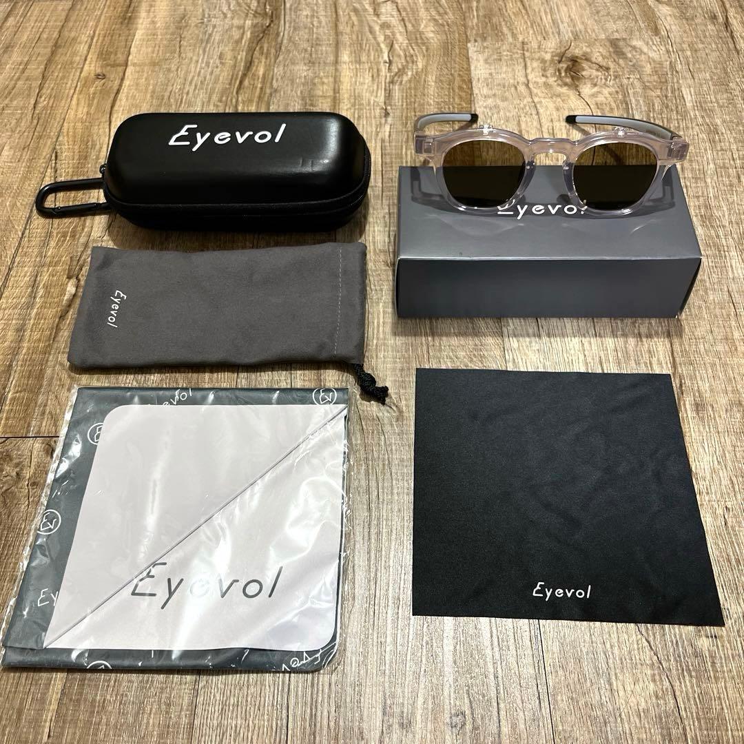 【極美品/別売ケース付】キャプテンサンシャイン Eyevol 偏光サングラス