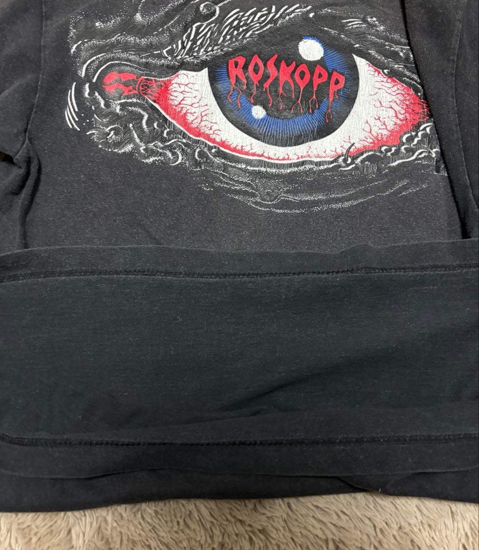90s-00s SANTA CRUZ ROSKOPP Tシャツ　ブラック　M