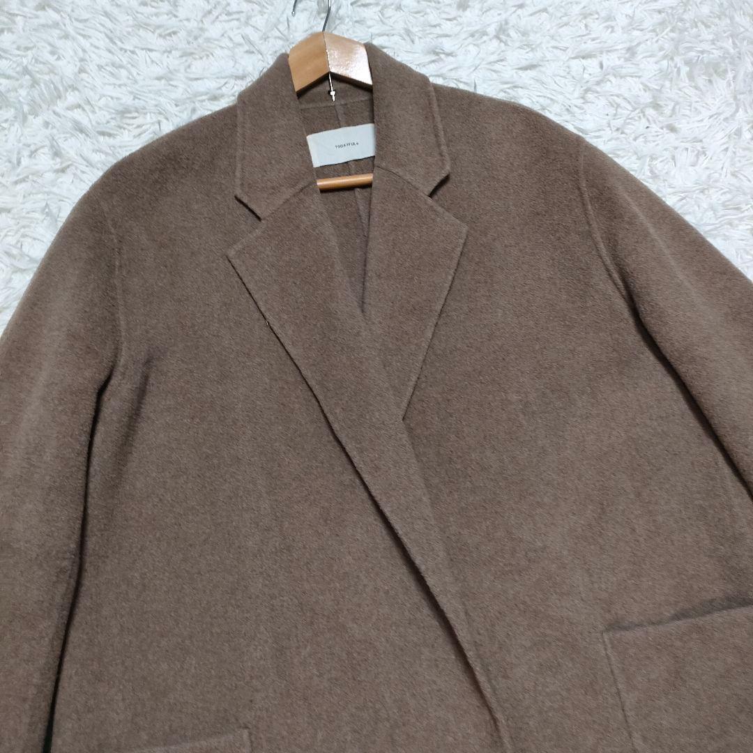 TODAYFUL Wool Over Coat 38 ウール マキシ丈 ブラウン