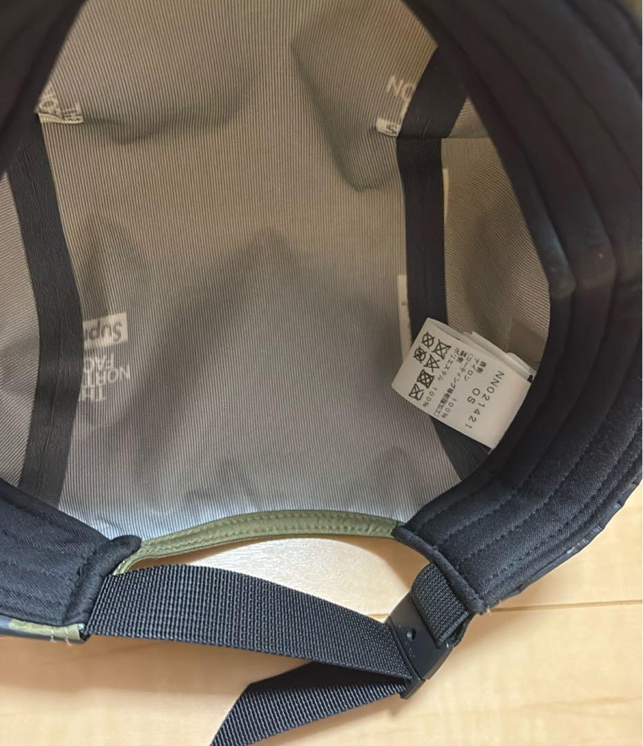 supreme THE NORTH FACE コラボ キャンプキャップ オリーブ