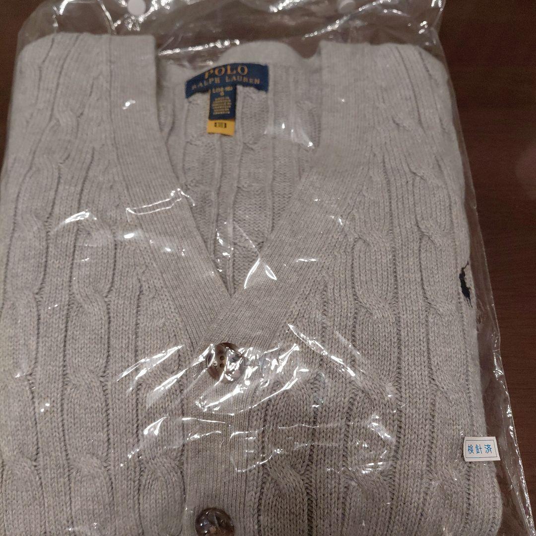 新品未使用ラルフローレンカーディガン女性・男子