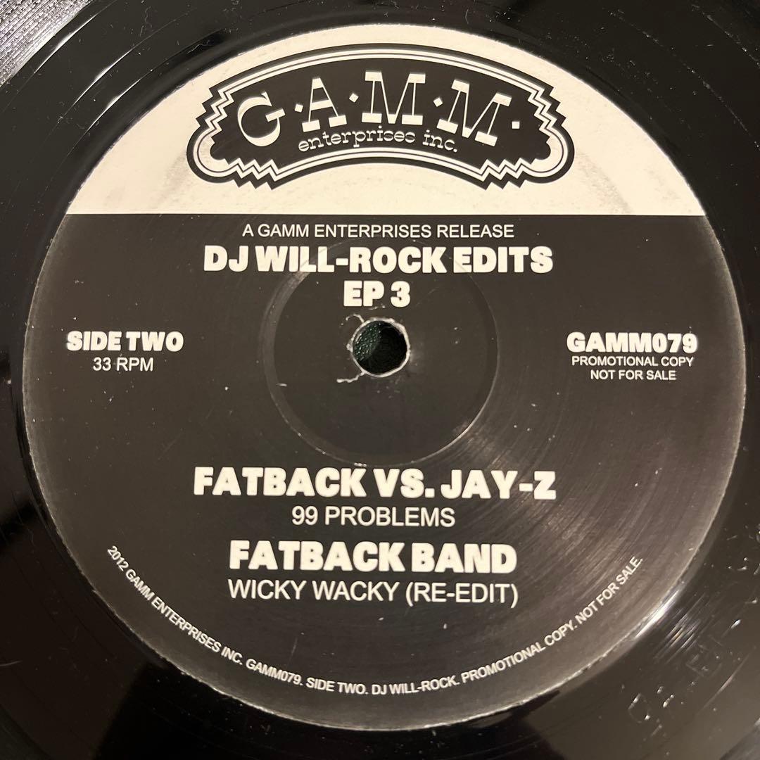 レア　DJ WILL-ROCK EDITS EP 3