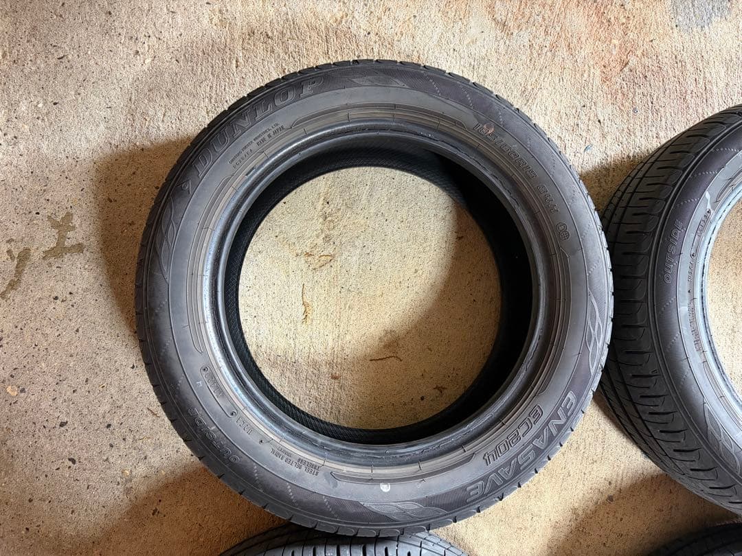 185/60R15 ダンロップタイヤ エナセーブEC204 4本セット！