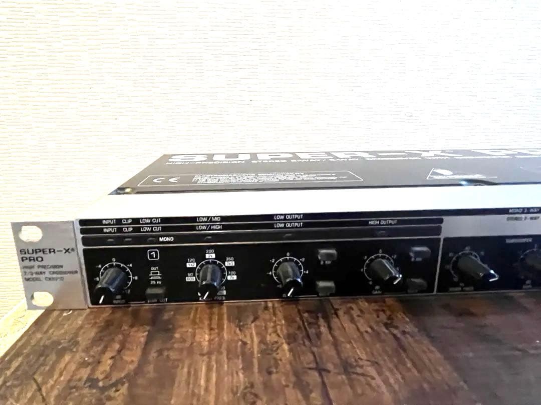 BEHRINGER SUPER-X PRO CX2310 PA クロスオーバー