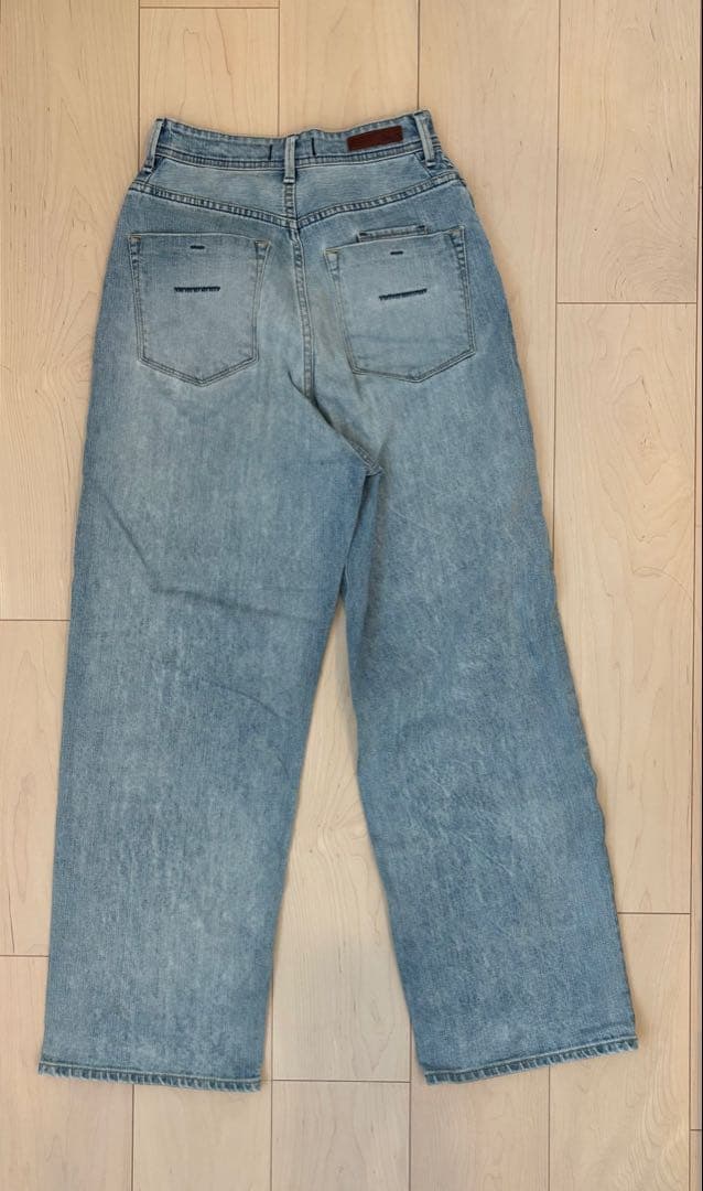 YANUK 23inchJOANストレートデニムパンツ