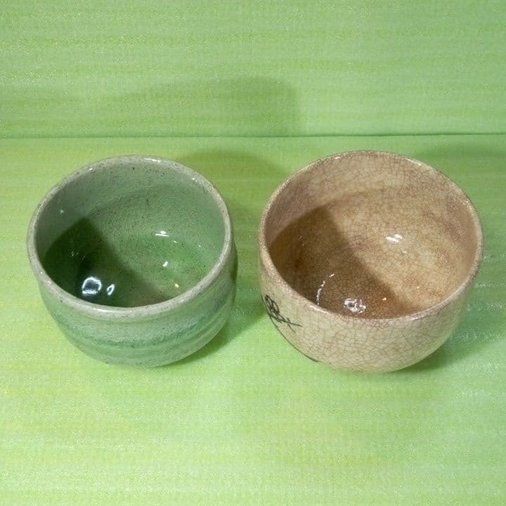 茶道具　茶碗　茶道　茶道道具　古民具　アンティーク　２個セット　おまとめ　お得