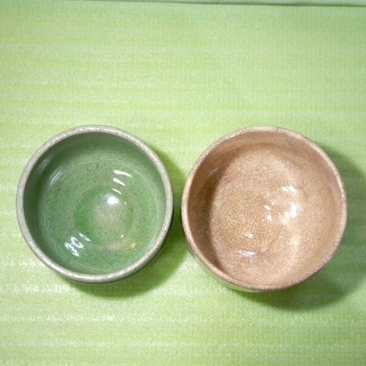 茶道具　茶碗　茶道　茶道道具　古民具　アンティーク　２個セット　おまとめ　お得