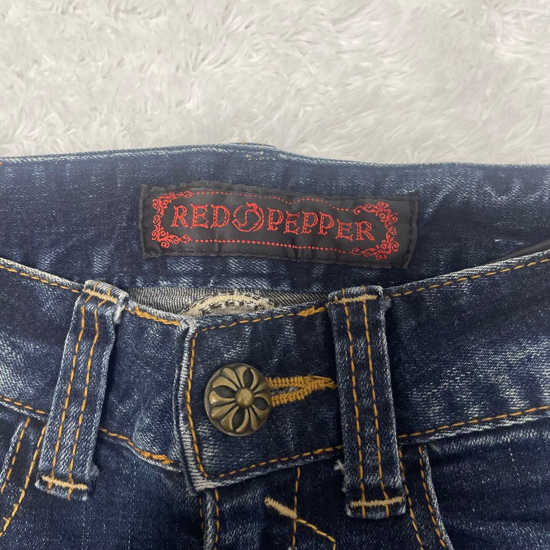 ちっちRED PEPPER エドハーディー 刺繍 スカル y2k W24