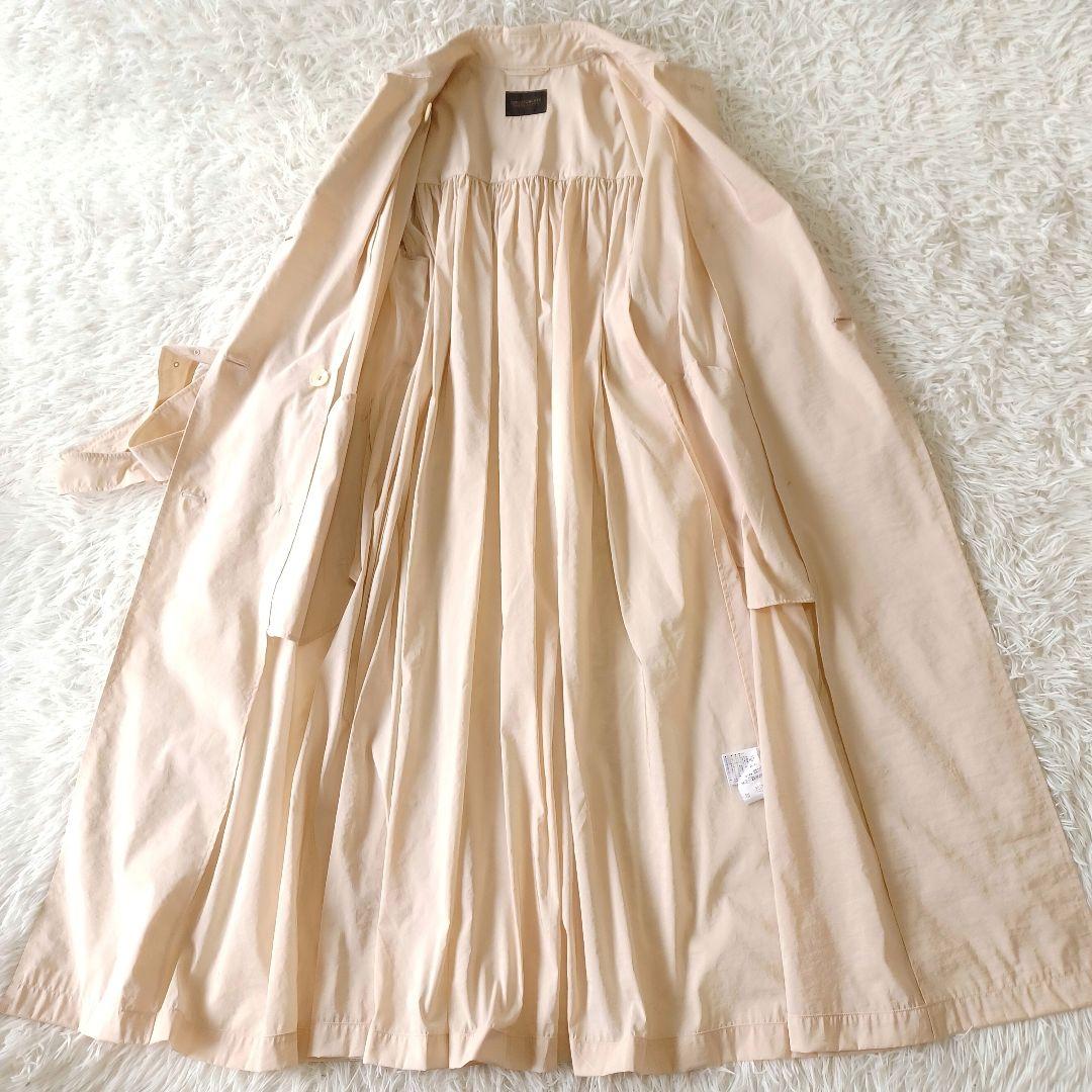 新品　トゥモローランドコレクション　ロングトレンチコート　ライトピンク